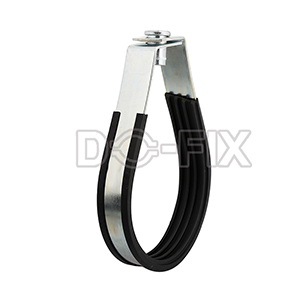 hangering pipe clamp with rubber
